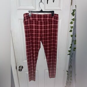 LulaRoe Plaid Leggings